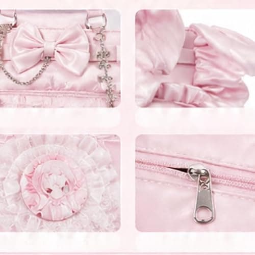 Cute Ita Bag Tote Purse, Kawaii Coquette Y2K Tote Purse Itabag Grunge Shoulder Bag Aesthetic Cutecore Itabag thumbnail 6