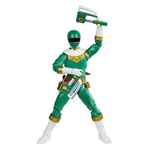 Power Rangers Lightning Collection Zeo IV Green 6-Inch Premium Collectible Action Figure Toy with Accessories thumbnail 6