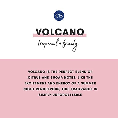 Capri Blue Volcano Scented Mini Tin Candle - Printed Mini Tin Jar Candle - Luxury Candles for Home Scented with Tropical Fruit & Sugared Citrus - Soy Candle Wax Blend - Blue Candle (3 oz) thumbnail 3