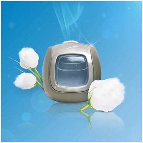 Febreze Désodorisant Voiture (2ml x6), Parfum Pureté de Coton, Combat les Odeurs Persistantes, Durée Jusqu'à 30 Jours par Diffuseur thumbnail 6