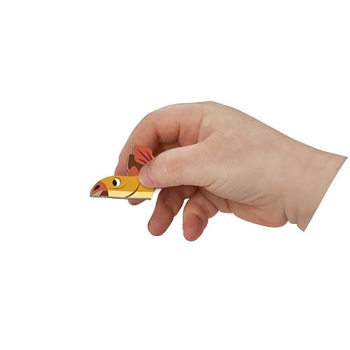 Janod - Magnetibook 51 pc Magnetic Dinosaur Mix and Match Game - Ages 3+ - Playing Dress-Up with Magnets - Enhances Fine Motor Skills - Includes Book Shaped Travel/Storage Case thumbnail 8