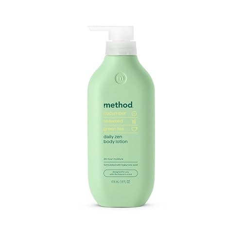 Method Body Lotion, Daily Zen, Cucumber, Seaweed + Green Tea notes, 24 Hours of Moisture, 14 oz - Image 1