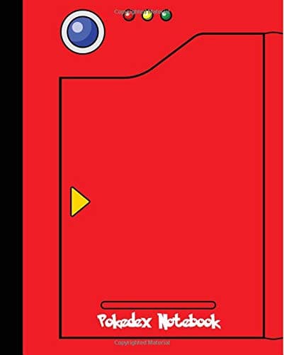 Pokedex Notebook: 7.50 x 9.25 100 Page Composition Book - Image 1