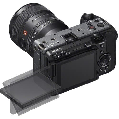 Sony FX3 Full-Frame Cinema Camera (ILME-FX3) + 4K Monitor + 2 x 64GB Card + Bag + 3 x NP-FZ100 Compatible Battery + LED Light + Card Reader + Corel Photo Software + Rode Compact Mic + More (Renewed) thumbnail 6
