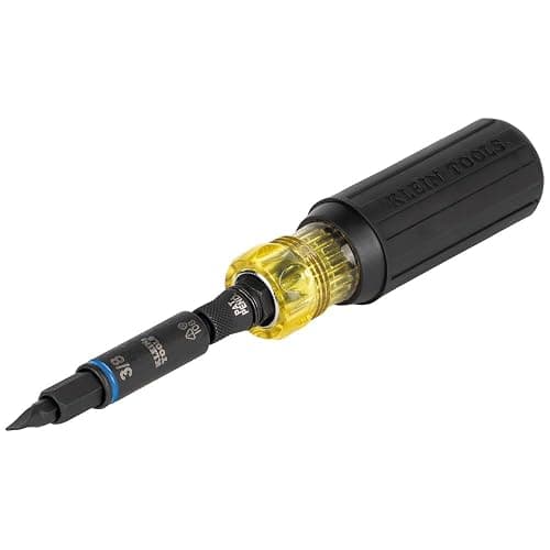 Klein Tools 32500HD KNECT Multi-Bit Screwdriver/Nut Driver, Impact Rated 11-in-1 Tool with Phillips, Slotted, Square and Torx Tips thumbnail 11