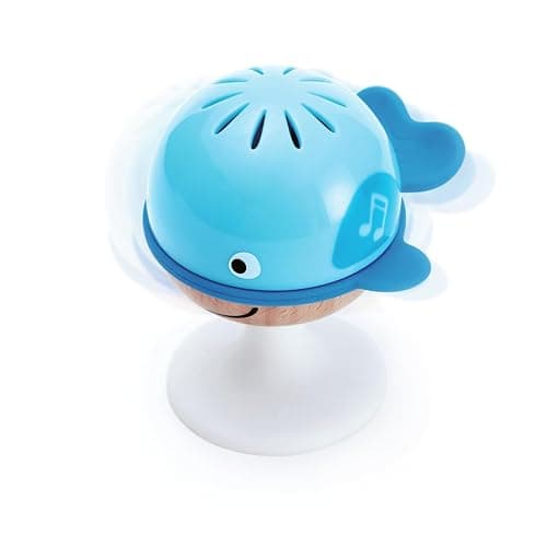 Hape Put-Stay Rattle Set | Three Sea Animal Suction Rattle Toys, Baby Educational Toy Set thumbnail 7