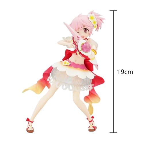 YLQANONG KanameMadoka Figures Anime Akemi Homura Kaname Madoka Figure Statues PVC Kyouko Anime Action Figurine Desk Decoration thumbnail 2
