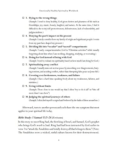 Emotionally Healthy Spirituality Course Participant's Pack Expanded Edition: Discipleship that Deeply Changes Your Relationship with God thumbnail 6