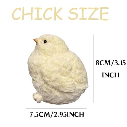 2 Pack Big Handmade Chick Taba Squishy Soft Fidget Squeeze Toys, Stress Relief Sensory Toy, Chicken Squishies for Adults thumbnail 2