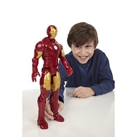 Hasbro Marvel Avengers Series Marvel Assemble Titan Hero Iron Man 12' Action Figure thumbnail 2