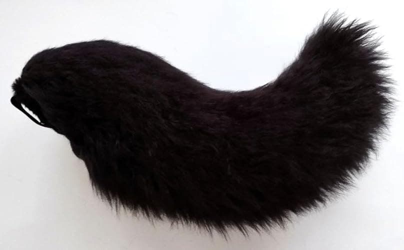 oneandonlycostumes black dog fursuit head and tail regulated jaw, furry head thumbnail 9