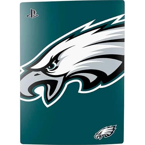 Skinit Decal Gaming Skin Compatible with PS5 Bundle - Officially Licensed NFL Philadelphia Eagles Large Logo Design thumbnail 2