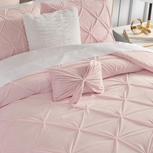 Juicy Couture Velvet Bow Designer Decorative Pillow - 10"x18", Light Pink thumbnail 6