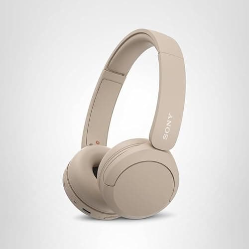 Sony WH-CH520 Wireless Headphones Bluetooth On-Ear Headset with Microphone and up to 50 Hours Battery Life with Quick Charging, Cappuccino thumbnail 12