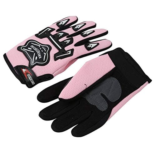 SLMOTO Dot Youth Kids Helmet Motocross Offroad Street Helmet Motorcycle Helmet Dirt Bike Motocross ATV Pink Butterfly Design Helmet Goggles Gloves Large thumbnail 6