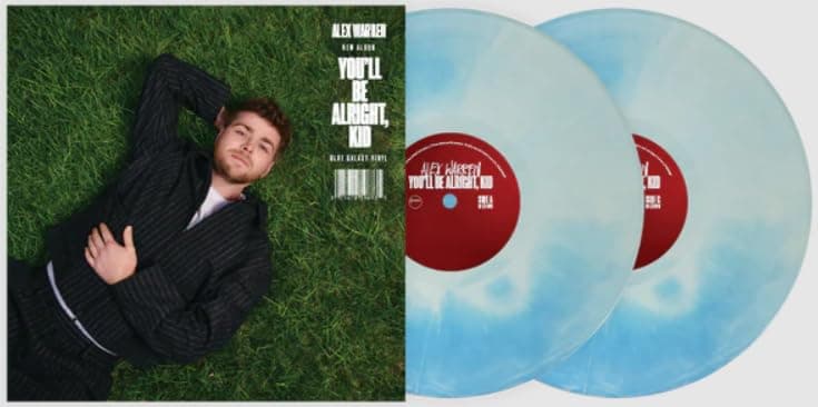 You'll Be Alright Kid Blue Galaxy Vinyl - Image 1