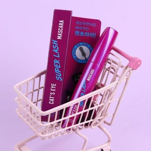 Jigott Cat's Eye Super Lash Mascara 0.42oz/12g - Long Lashes for Feminine and Charming Look (Super Lash Mascara) thumbnail 3