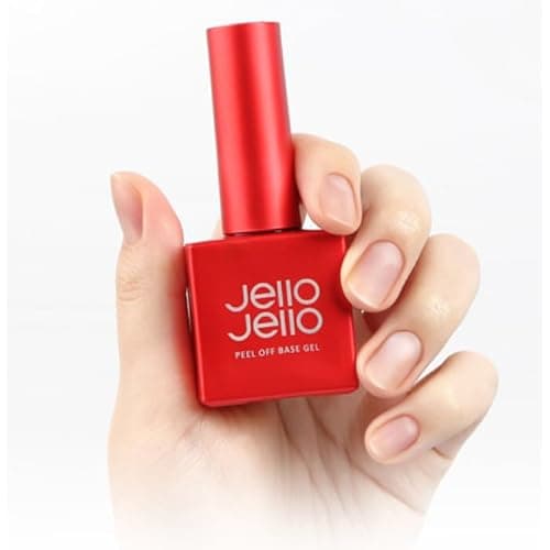 KAYNEY JELLOJELLO Peel Off Base Gel 10ml UV/LED Cure Peelable Nail Base for Easy Removal DIY Gel Nails thumbnail 2