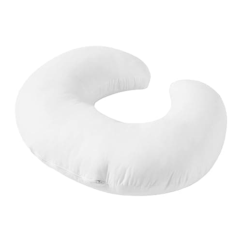 QUENESS Nursing Pillow and Positioner, Breastfeeding, Bottle Feeding, Baby Sitting Support, Tummy Time Support for Baby Boys and Girls, Propping Baby Pillow (Naked Pillow) thumbnail 5
