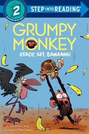 Grumpy Monkey Step Into Reading Series 4-Book Set - Grumpy Monkey Get Your Grumps Out; Grumpy Monkey Ready, Set, Bananas!; Grumpy Monkey The Egg-Sitter; Grumpy Monkey Too Many Bugs thumbnail 3