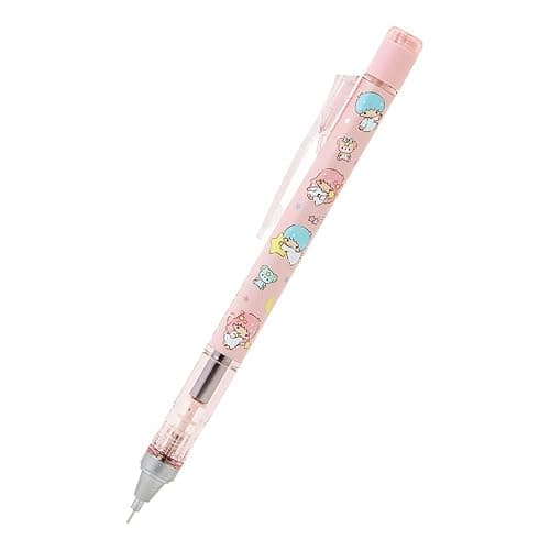 Sanrio 101036 Mechanical Pencil, Monograph, Little Twin Stars - Image 1