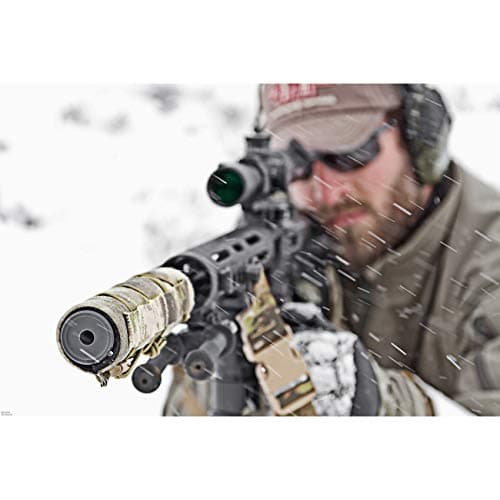 KRYDEX Tactical Airsoft Suppressor Cover 8.66 inch / 22cm thumbnail 7