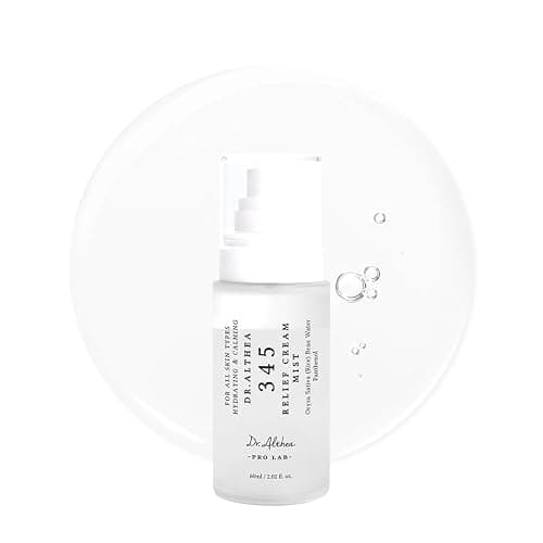 Dr.Althea 345 Relief Cream Mist | Hydrating Facial Mist with Rice Extract | Soothing Care for Sensitive Skin | Vegan Korean Skincare, 2.02 Fl Oz - Image 1