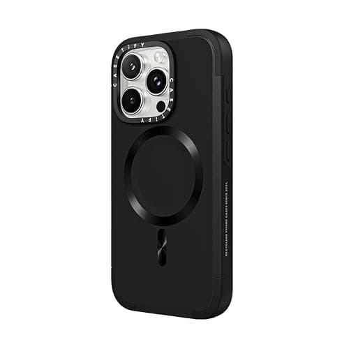 CASETiFY Force Case for iPhone 16 Pro [Slim / 6.6 ft. 3X Military Grade Drop Protection/Compatible with Magsafe] - Black thumbnail 2