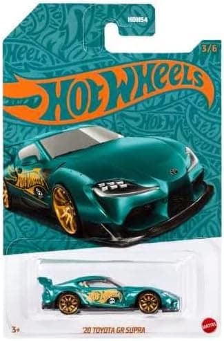 Hot Wheels 20 Toyota GR Supra Pearl and Chrome Green 3/6 - Image 1