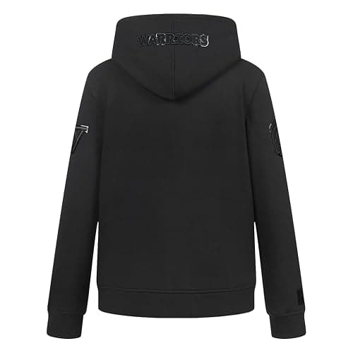 Pro Standard NBA boys Big Boys Nba Classic Triple Black Fleece Pull Over Hoodie thumbnail 2
