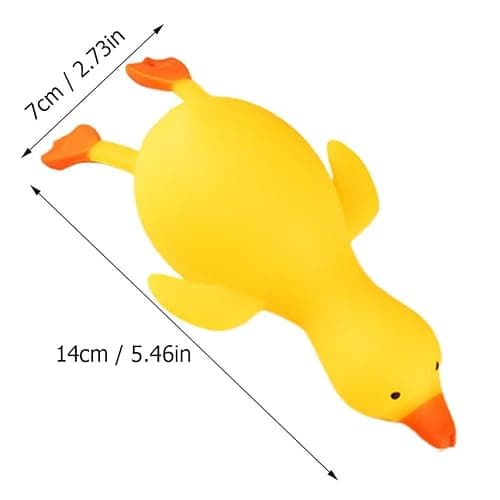 Stretchy Stress Relief Balls ,Duck Squeeze Ball Squishies Fidget Toys for Kids and Adults,Duck Squeeze Ball Squishies Fidget Toy,Party Favors Birthday Gifts thumbnail 3