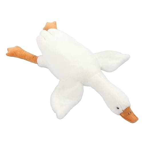 Juguete de Peluche de Ganso, Animal de Peluche de Ganso Gigante, Lindo Pato, Cisne Blanco, Almohada de Felpa, Almohada para Abrazar, Regalo para Niños y Amigos o Familiares (50cm) thumbnail 10