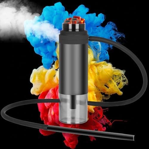 Hookah Set Portable Cup Hookah With Everything Great For Car Travel Include All Accessories thumbnail 5