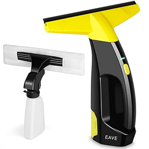 Rechargeable Window Vac, Power Window Vacuum Cleaner Set, Window Squeegee Electric Cleaning Tool for Windows, Tiles, Mirrors, 200ml Water Tank - Medium - Image 1