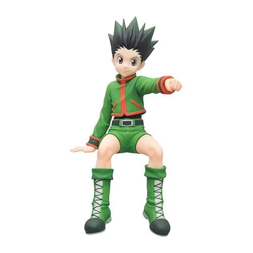 Xinnice Killua zaoldyeck & Gon·Freecss Noodle Stopper Figure PVC Sitting Model Anime Desktop Decorations Collection Statue for Fans, 12 cm thumbnail 6