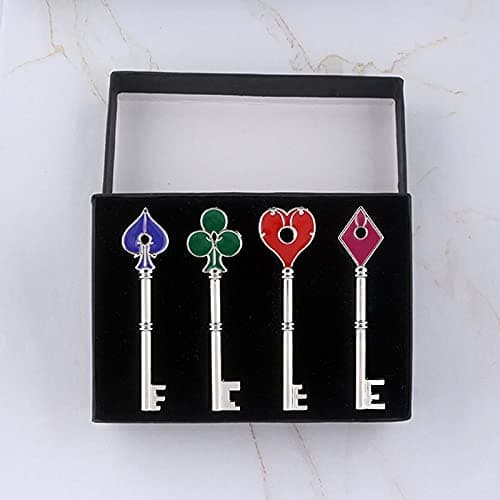 SONGCHANGJEWELRY Game Remake Keys Set - 4 pcs RPD keys Collection Set - for Game Fans, Kids Gift thumbnail 6