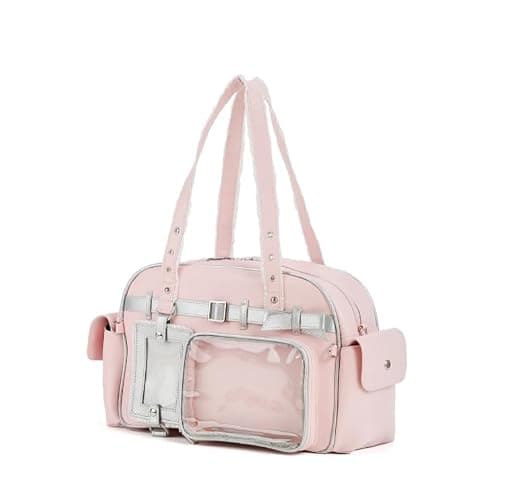Kpop Ita Bag for Kpop Fan Pin Display Ita tote Bag Japanese Anime Kawaii Crossbody Bag Cosplay Large thumbnail 4