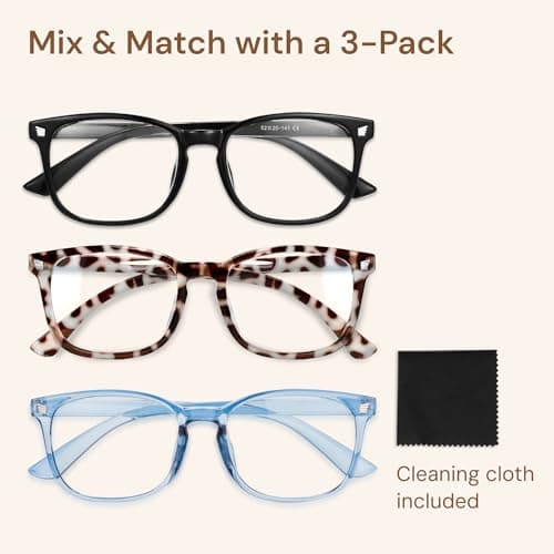 Gaoye Stylish Eyewear Frame Accessories - Blue Light Glasses for Woman - Computer Glasses for Blue Light Blocking thumbnail 7