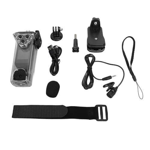 1.3 Inch Handheld Action Camera, 5K 30FPS 270° Rotatable HD Action Camera, Camcorder with Microphone for Outdoor Riding Diving thumbnail 8