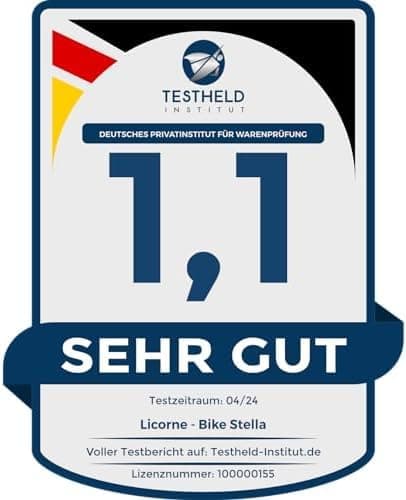 Licorne Bike Stella Premium City Bike in 20",24",26",28" Fahrrad für Mädchen, Jungen, Herren und Damen 21 Gang-Schaltung (6 Gang bei 20 Zoll) Hollandfahrrad Citybike thumbnail 9