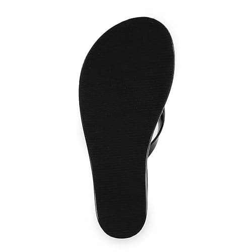Juicy Couture Keil-Plateau-Flip-Flop: hochmodisch, weiche Strandsandalen, Zehentrenner thumbnail 6