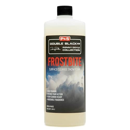 P&S Professional Detail Products Frostbite Surface Cleanse Snow Foam – High Foam Car Shampoo, Lifts Dirt & Contaminants, Safe for All Paint & Finishes, Perfect for Foam Cannon Use - 1 Quart - Image 1