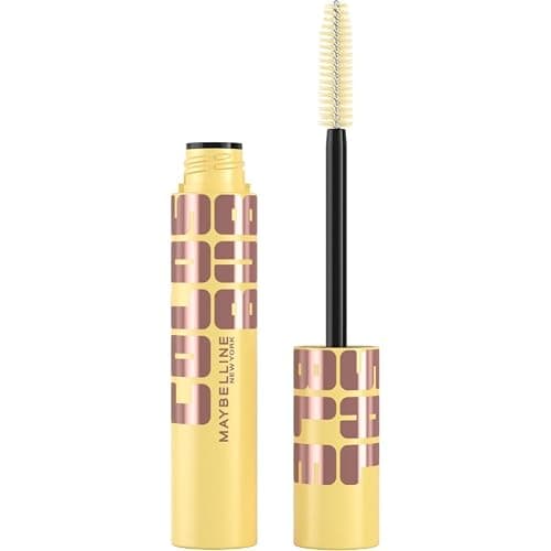 Maybelline New York - Mascara Volume Modulable - Effet Maxi - Cils Définis, Amplifiés, Séparés - Sans Paquets - Tenue Jusqu'à 24h - Colossal Bubble - Teinte : Noir - 10 ml thumbnail 2