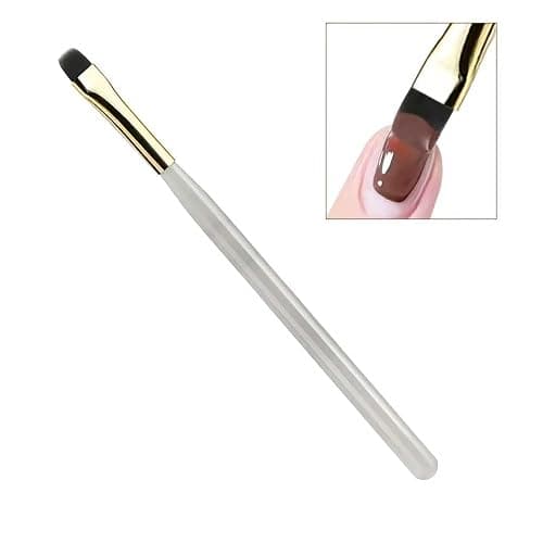 DAIXIANGER 5Pcs Multi-Functional Nail Art Brushes Set, Professional French Tip Brush & Liner Brushes for Gel Polish, DIY Manicure Tools for Ombre, Clean Up & Nail Design thumbnail 7