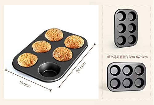 8-Piece Non Stick Bakeware Set Baking Set- with Muffin Tray, Oven Tray, Cake Pan, Loaf Pan & Spring Form Cake Tin thumbnail 5