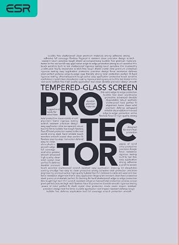 ESR 2 Pack Paper-Feel Screen Protectors for iPad Air 11 Inch M3/M2 (7th/6th Generation, 2025/2024), Write and Draw Like on Paper, 9H Tempered Glass, Matte Writing Film with Alignment Frame, Anti-Glare thumbnail 10