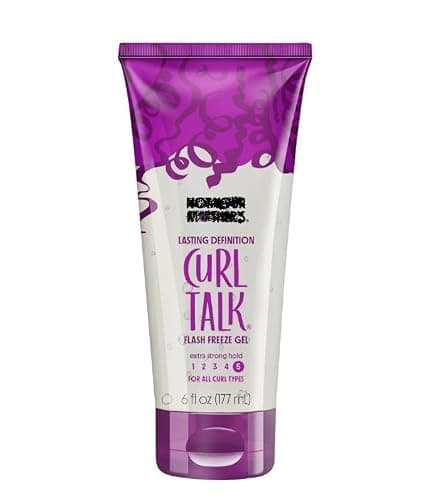 Curll Tallk Yours Not Mother Flash Freeze Hair Gel, Extra Strong Hold Level ~ 5, 6 Fl Oz ~ (Pack Of 1) - Image 1