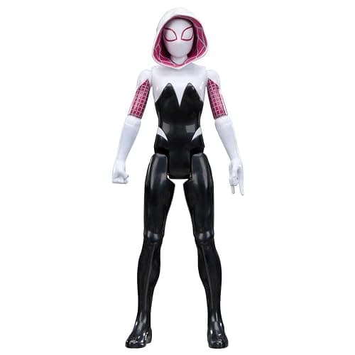 SPIDER-MAN Marvel Titan Series Ghost-Spider Action Figure, 12-Inch-Scale (30 cm) Super Hero Toys for Kids Ages 4+ - Image 1