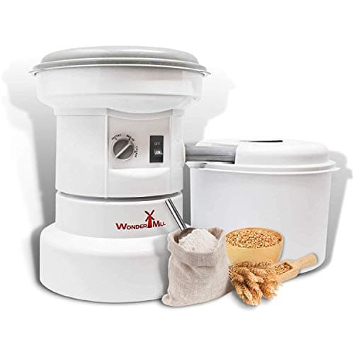 Powerful High Speed Electric Grain Mill Grinder for Healthy Gluten-Free Flours - Grain Grinder Mill, Wheat Grinder, Flour Mill Machine and Flour Mill Grinder for Home and Professional Use - Wondermill - Image 1