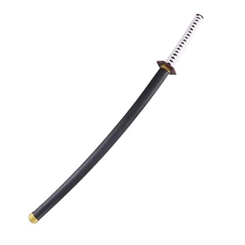Bowen Demon Slayer Sword Real Metal,40.5-Inches Katana,Carbon Steel Samurai Sword Cosplay Anime Original Texture thumbnail 2